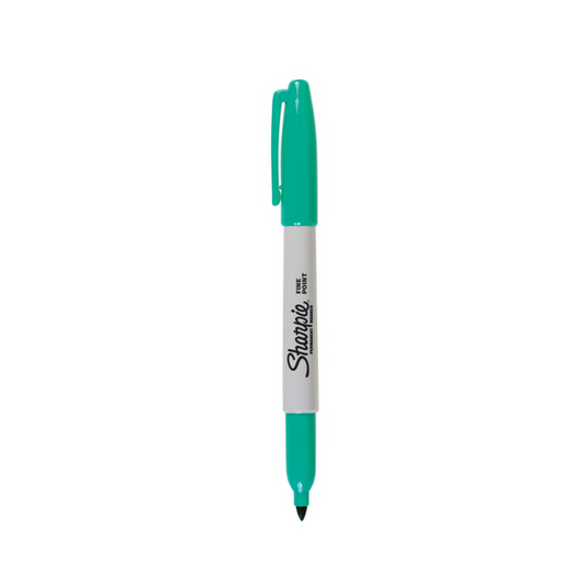 FELPAS PERMANENTE SHARPIE FINA AQUA PAQ. 12