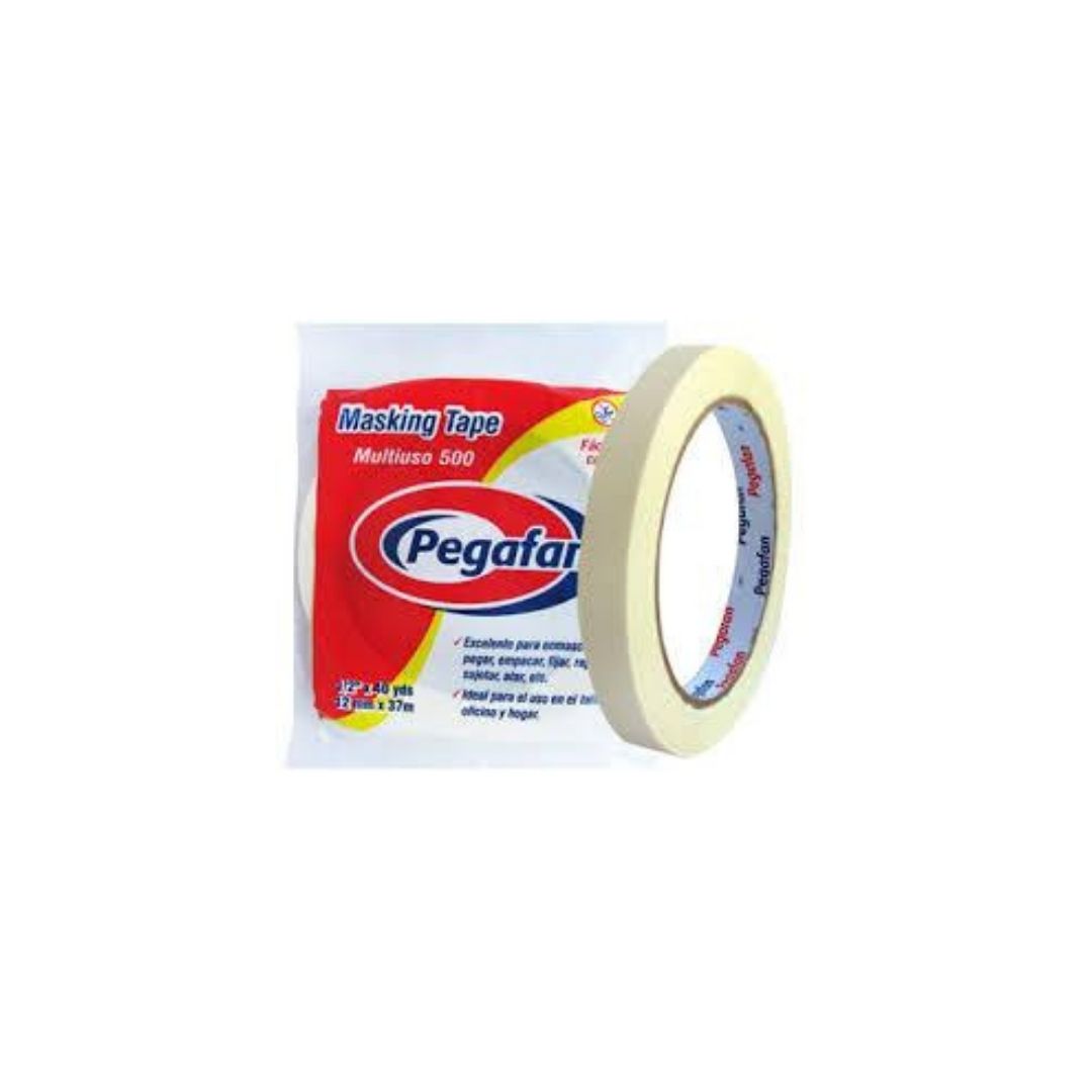 MASKING TAPE 1" X 25YDS (24mm) PAQ. 48