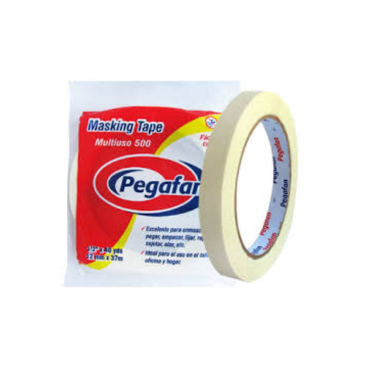 MASKING TAPE 3/4" X 25YDS (18mm) PAQ. 60