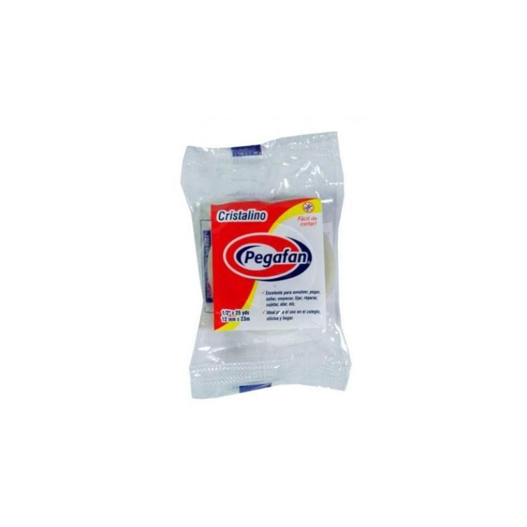 CINTAS ADHESIVAS Peg (1/2 X 25YDS) TRANSP. PAQ. 12