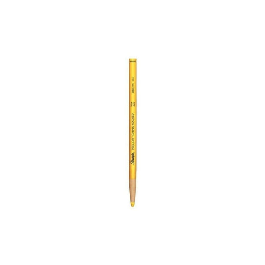 LAPICES CHINA MARKER DE CERA Sharp. AMARILLO PAQ. 12