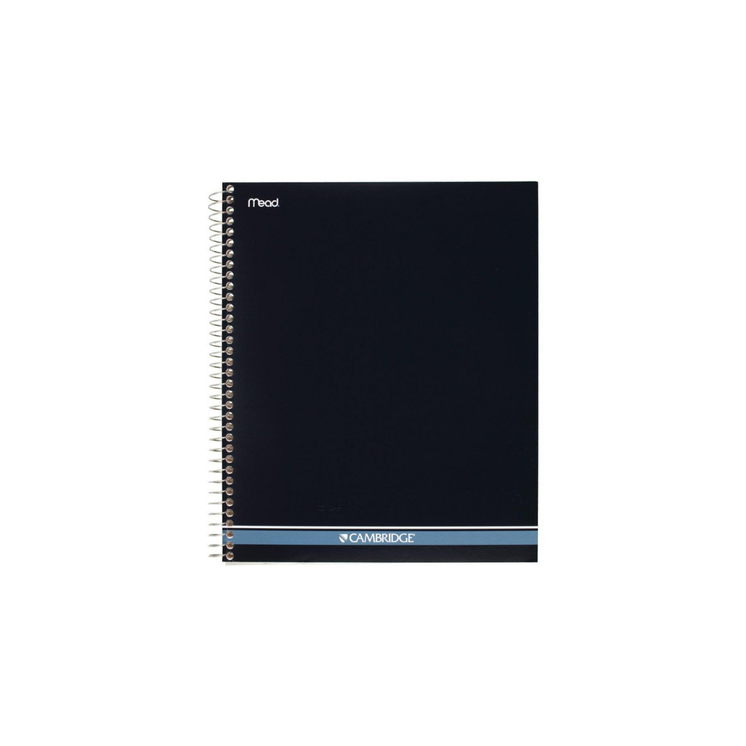 CUADERNOS EN ESP. CUADRICUALDOA 8.5 X 11 PAQ. 12