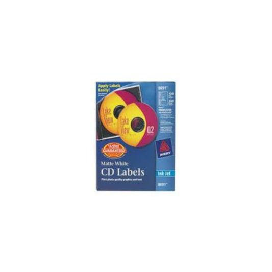 ETIQUETAS P/CD DVD INKJET UNIDAD 1