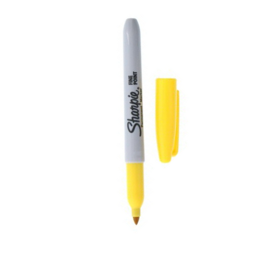 FELPAS PERMANENTE SHARPIE FINA AMARILLO PAQ. 12