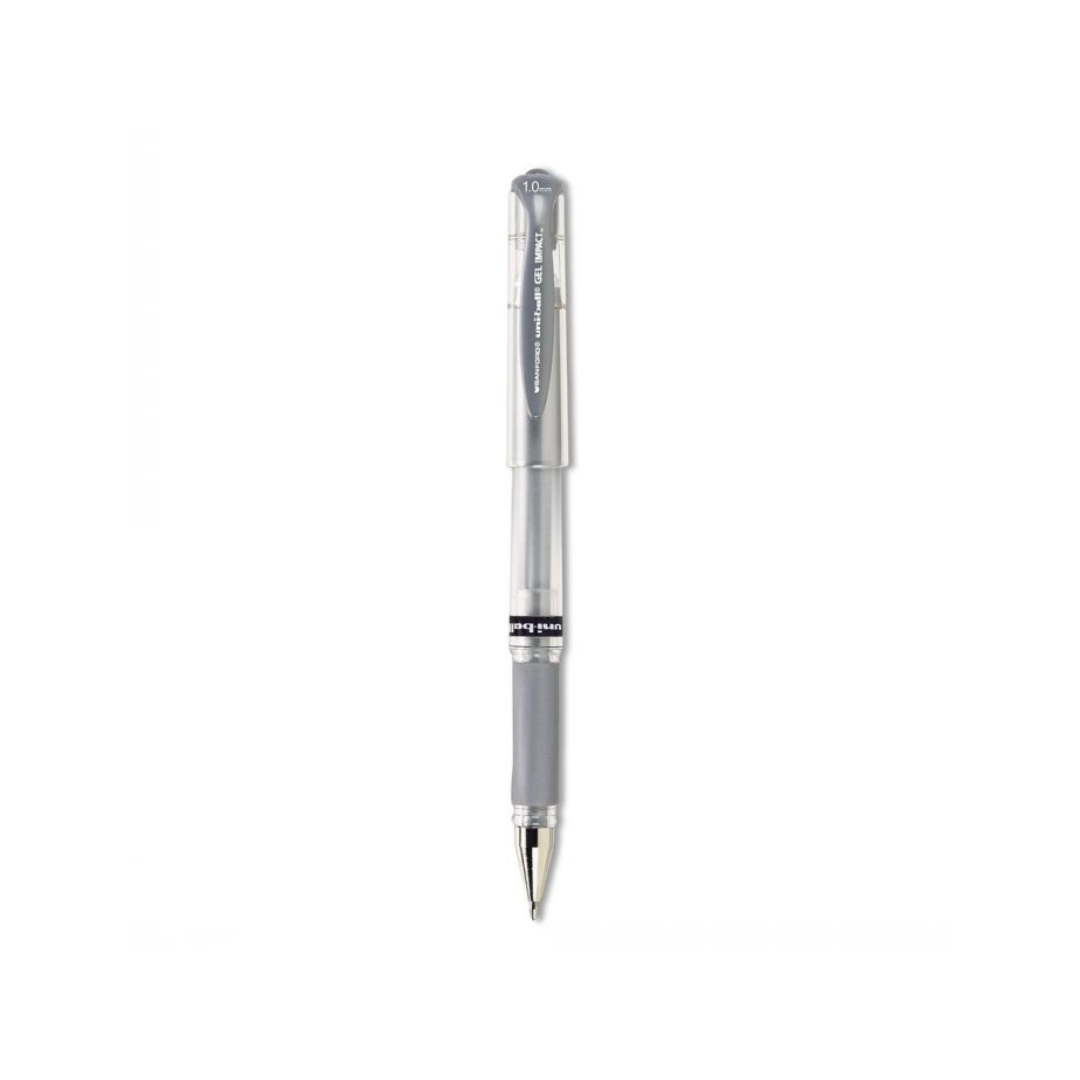 BOLIGRAFOS GEL IMPACT SILVER PAQ. 12