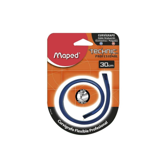 CURVIGRAFOS FLEXIBLES 30CMS UNIDAD 1