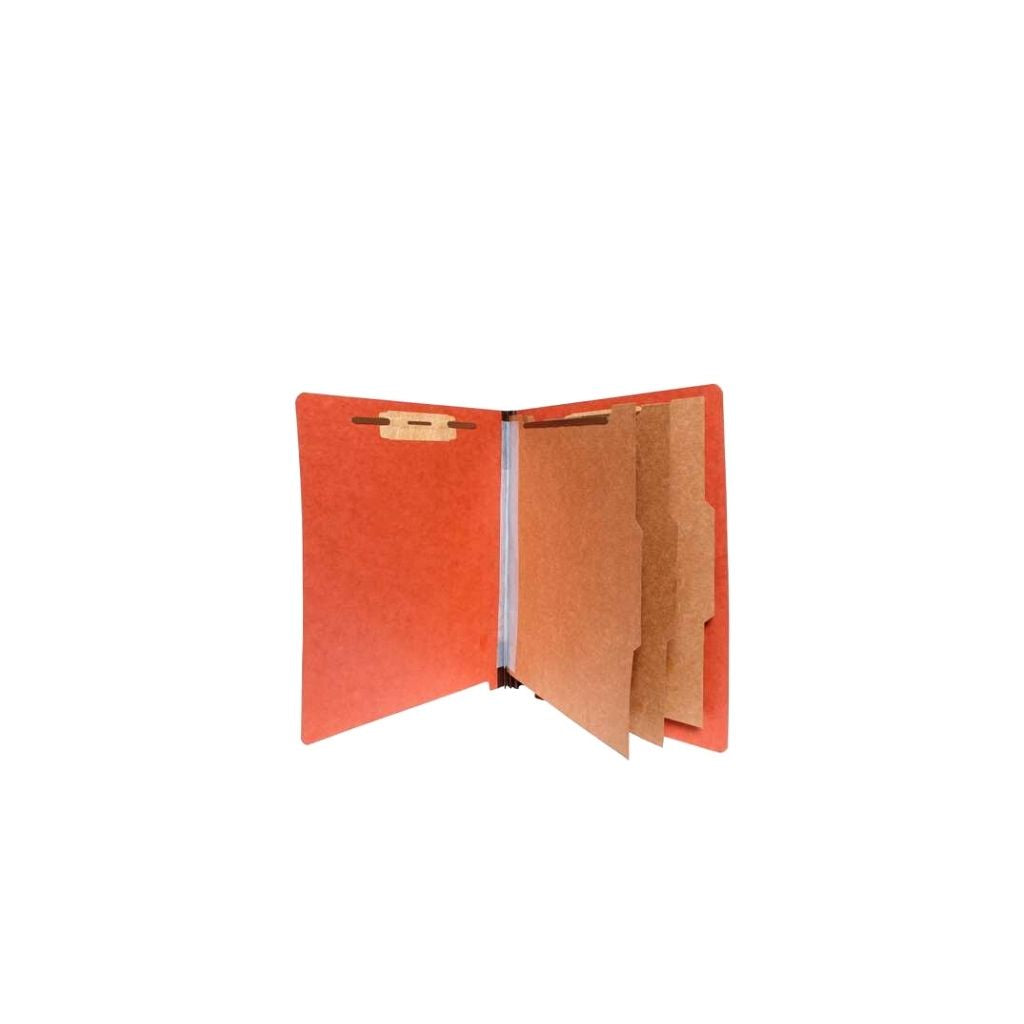 Folder Partition Sample FOLDERS PARTITION (8.5 X 11) 6 DIV. MARRON PAQ. 15 – Comercial Caribe