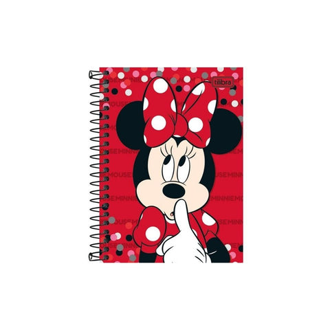 CUADERNOS DE APUNTE(5.5 x 8) ESP. MINNIE 1/4 96H TD PAQ. 10