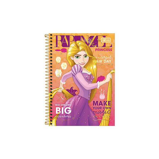 CUADERNOS DE APUNTE (5.5 X 8) PRINCESAS 1/4  96H TD PAQ. 10