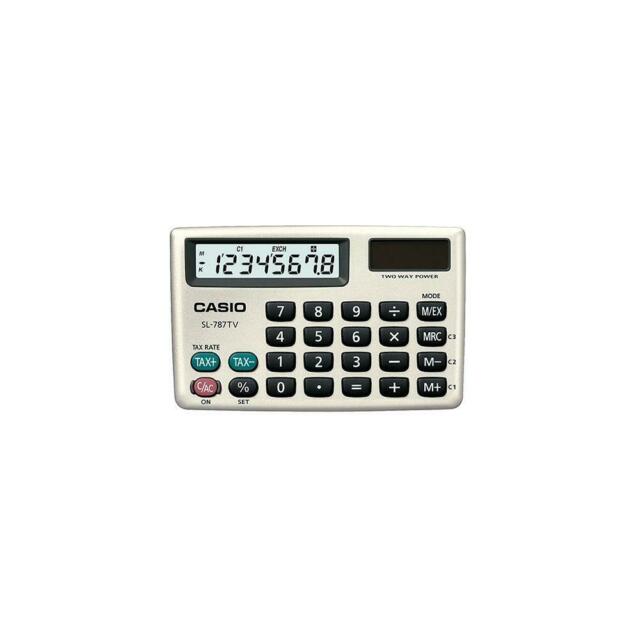 CALCULADORA DE BOLSILLO CASIO GOLD PAQ. 10