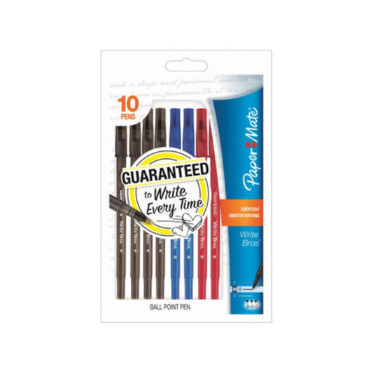 BOLIGRAFOS WRITEBROS 10/1 SURTIDOS BL