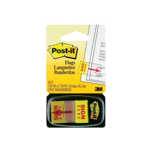 POST-IT BANDERITA (1 X 1.71) P/FIRMAR PAQ. 12