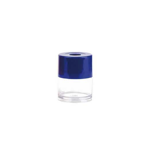 PORTACLIPS REDONDO AZUL PAQ. 10