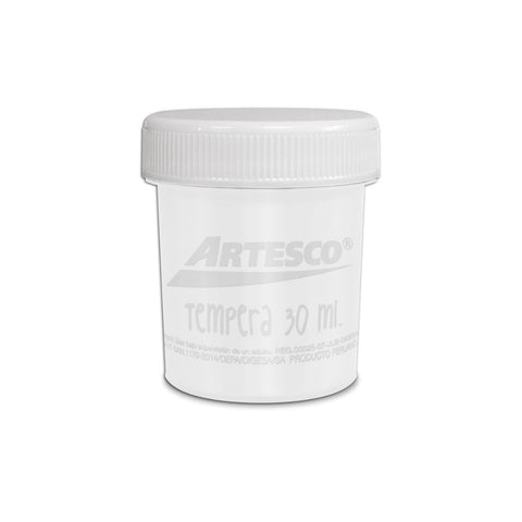 TEMPERA  30 ML BLANCO PAQ. 30