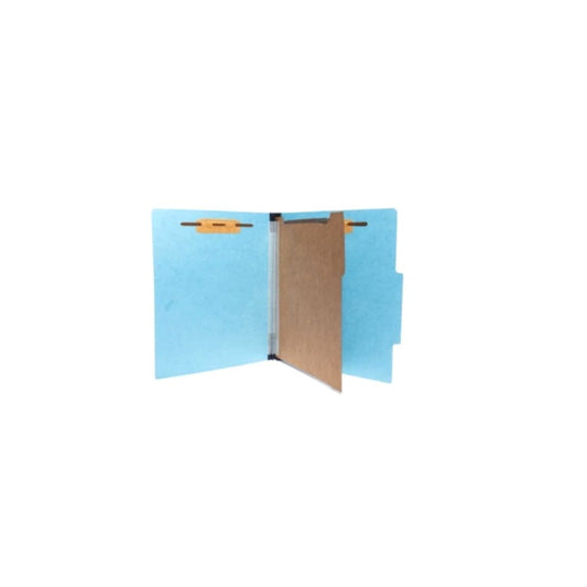FOLDERS PARTITION (8.5 X 11) 8 DIV. AZUL PAQ. 10