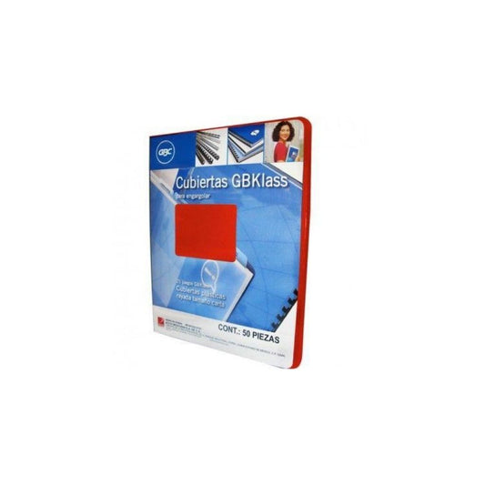 CUBIERTAS PLASTICAS C/LINEA 25 PAR GBKLASS ROJO UNIDAD 1