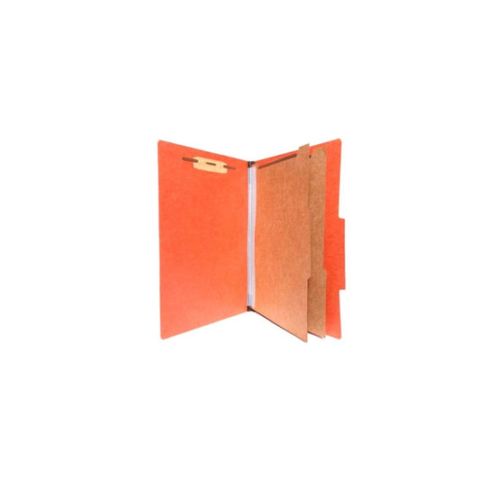 FOLDERS PARTITION (8.5 X 13) 6 DIV. MARRON PAQ. 15
