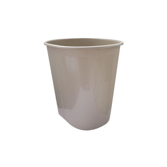 ZAFACON PLASTICO MEDIANO CREMA/BEIGE UNIDAD 1