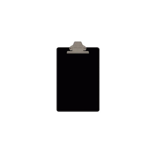 TABLA ARCHIVADORA PLASTICA A4 NEGRO PAQ. 25