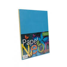 PAPEL BOND (8.5 X 11) 100/1 NEON ROSADO UNIDAD 1