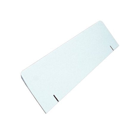 CARTON P/TITULO DE DISPLAY BOARD (10 X 36) BLANCO PAQ. 20