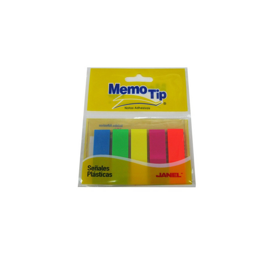 SEÑALES NEON ( 1 x 1-11/16) SURTIDAS BANDERITA PAQ. 24