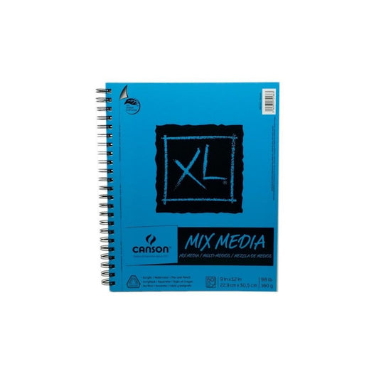 LIBRETAS XL MIX MEDIA 9 X 12 PAQ. 6