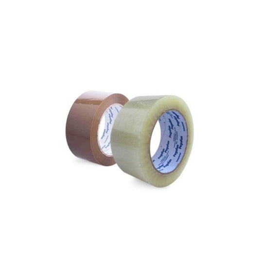 CINTAS DE EMPAQUE (2  X 100YDS) TRANSPARENTE PAQ. 6