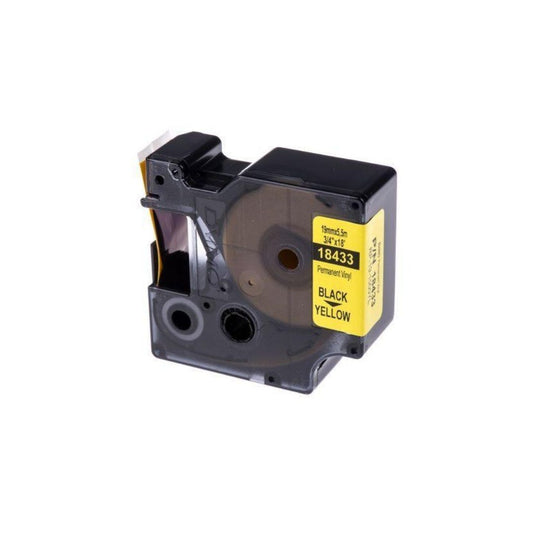 CINTAS P/ROTULADORA 3/4 X 18 AMARILLA PAQ. 5