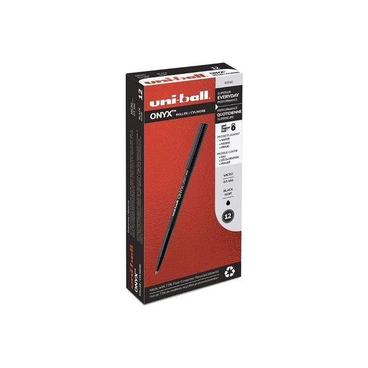 BOLIGRAFOS ONYX MICRO (0.5) 12/1 NEGRO UNIDAD 1
