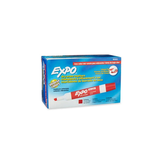 FELPAS P/PIZARRAS EXPO 2 T/CINCEL 12/1 ROJO LOW ODOR UNIDAD 1
