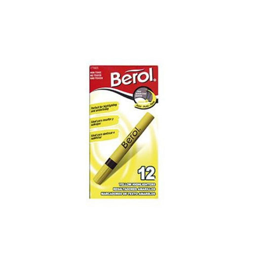 RESALTADOR BEROL 12/1 AMARILLO UNIDAD 1