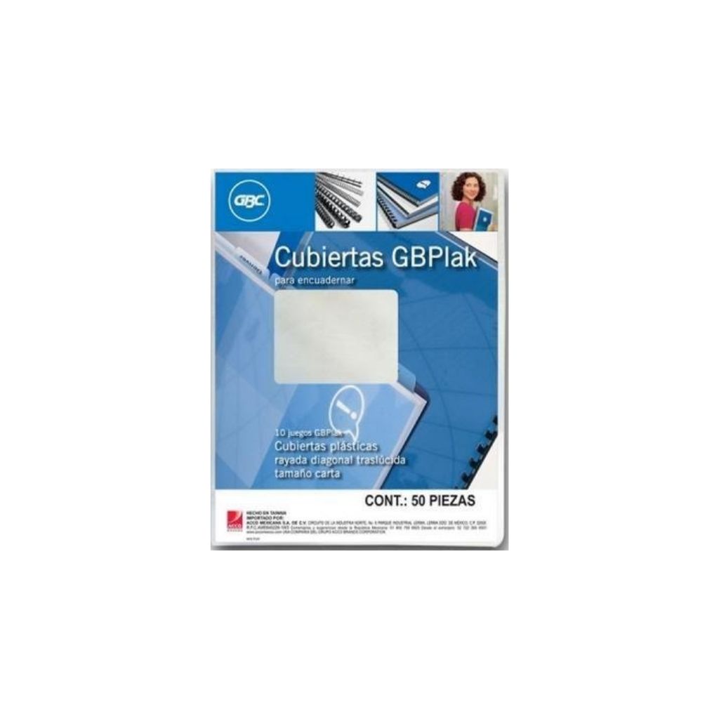 CUBIERTAS PLASTICAS C/LINEA 25 PAR CARTA CLEAR GBPLAK UNIDAD 1