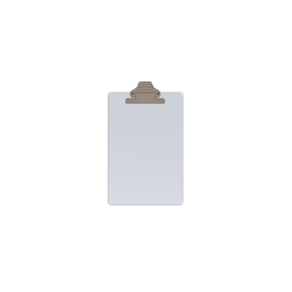 TABLA ARCHIVADORA PLASTICA A4 HUMO PAQ. 25