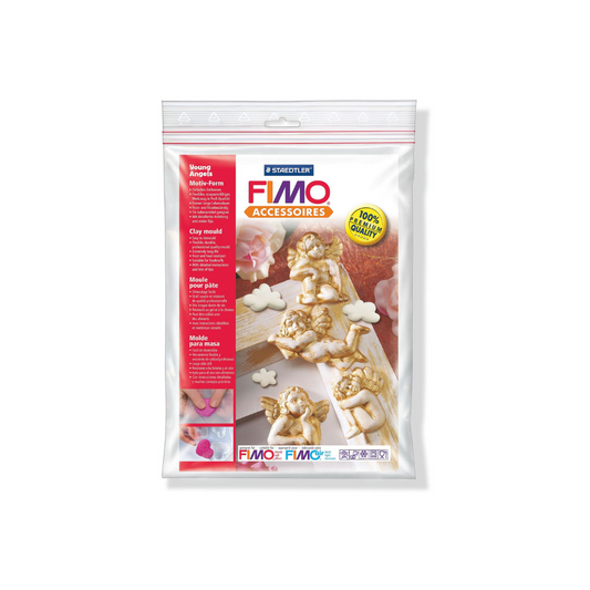 MOLDES P/MASILLA FIMO ANGELITOS