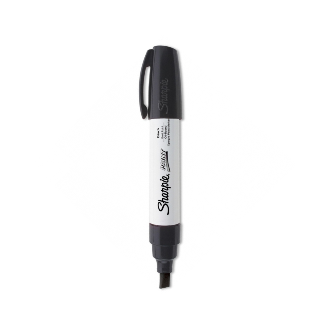 FELPAS PAINT PTO. GRUESO NEGRO OPACO BASE DE ACEITE PAQ. 6