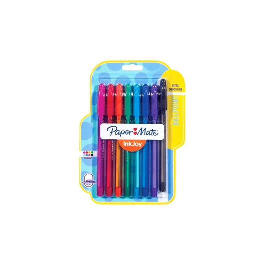 BOLIGRAFOS INKJOY 100  8/1 SURTIDO FASHION BL DURO PAQ. 6