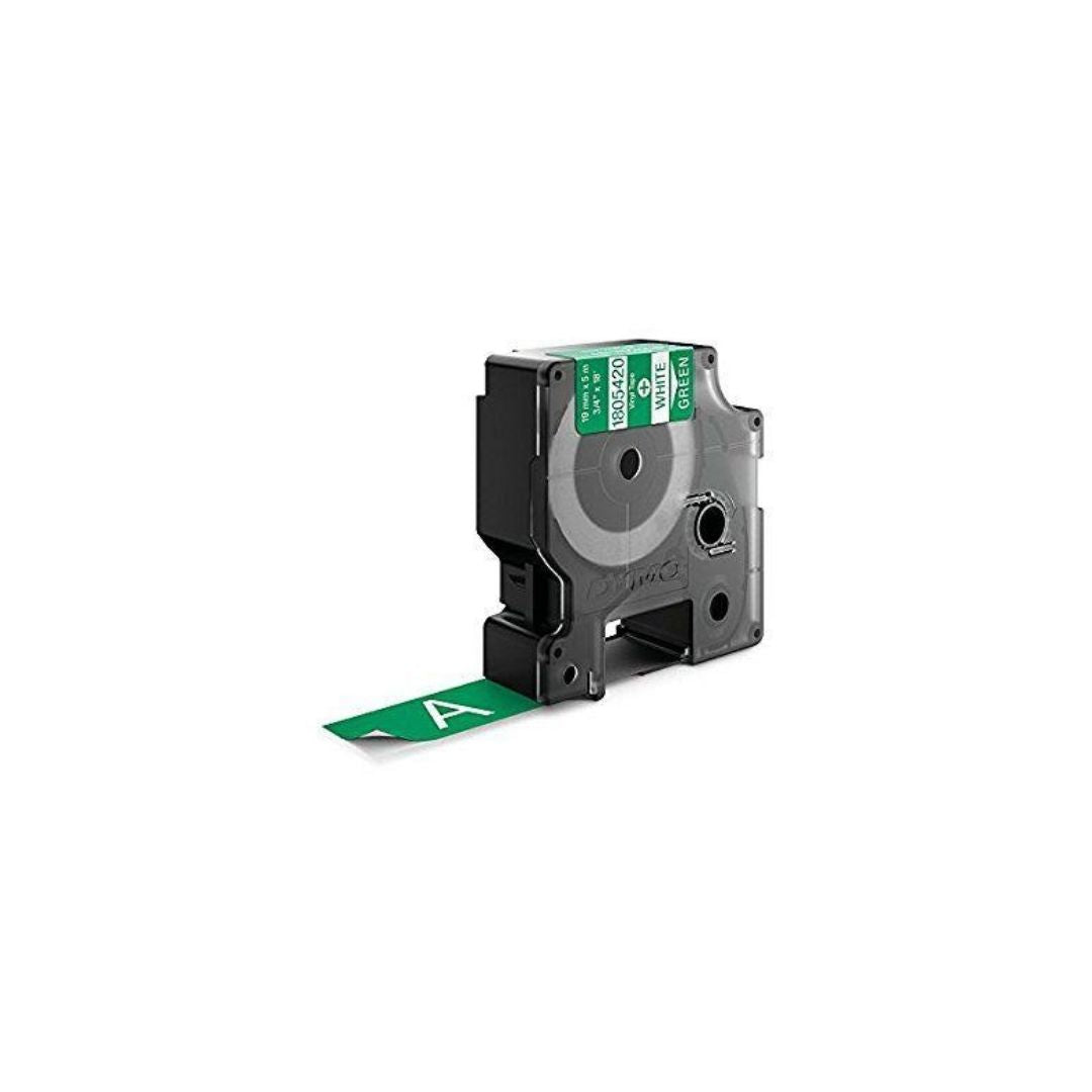CINTAS P/ROTULADORA 3/4 x 18 VERDE PAQ. 5