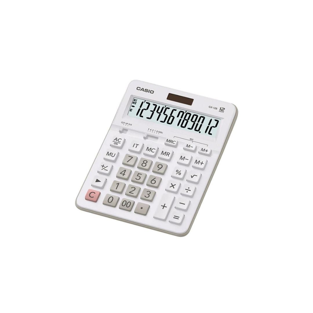 CALCULADORA DE MESA BLANCA PAQ. 10