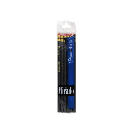 LAPICES PAPERMATE MIRADO 6/1 NEGRO BL PAQ. 10