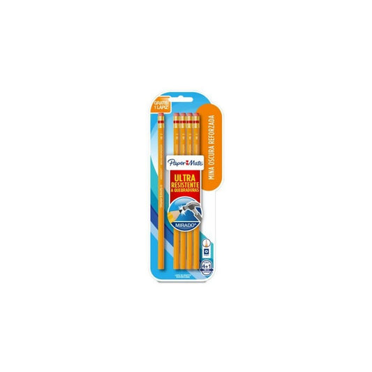 LAPICES PAPERMATE MIRADO 4/1 +1BOLIGRAFO 100 PAQ. 10