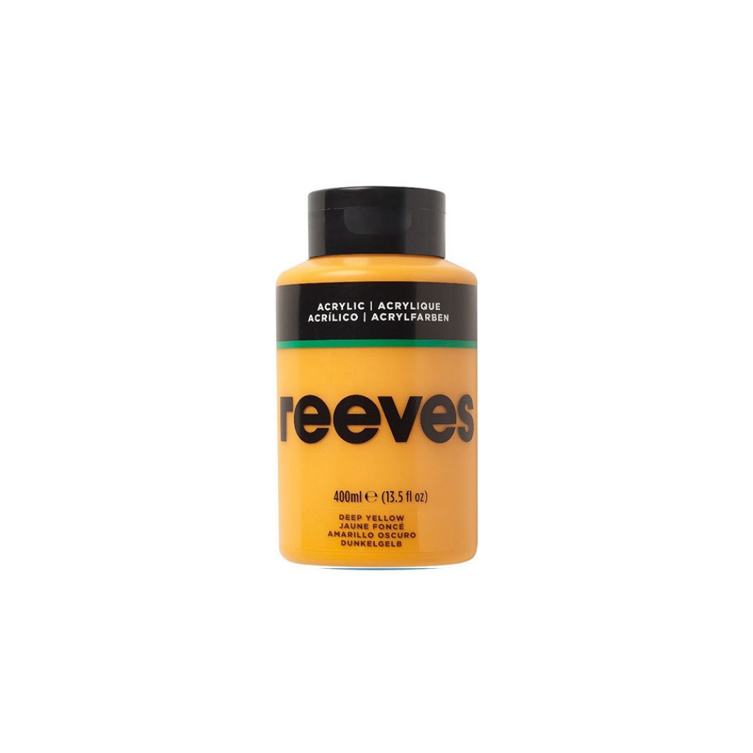 ACRILICA (400 ML) AMARILLO OSCURO PAQ. 6