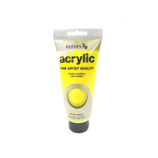 ACRILICA (200 ML) AMARILLO LIMON PAQ. 3
