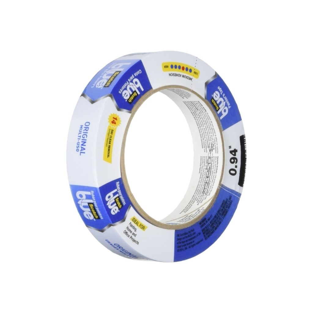 CINTAS BLUE TAPE 1  X 60 YARDAS UNIDAD 1