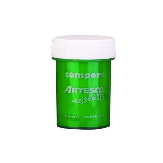 TEMPERA  30 ML VERDE PAQ. 30