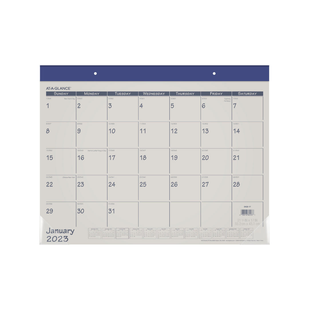 CALENDARIO P/ESCRITORIO S/FECHA