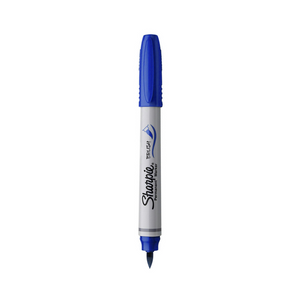 FELPAS PERMANENTE SHARPIE BRUSH TIP AZUL PAQ. 12