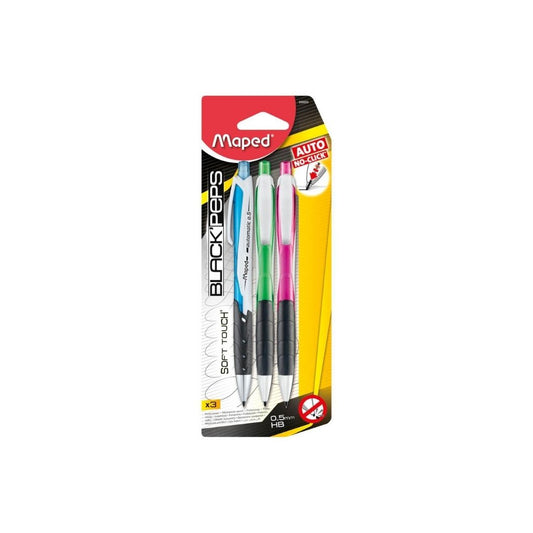 PORTAMINAS 3/1 BLACK"PEPS MAPED RT PAQ. 12