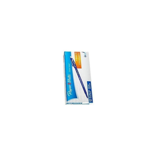 BOLIGRAFOS BORRABLES (ERASER) MATE 12/1 AZUL MED. UNIDAD 1