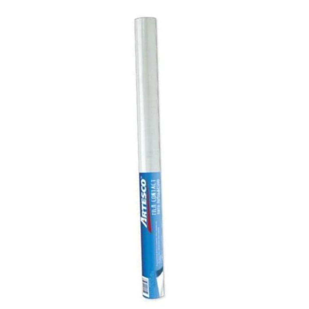 PAPEL ADHESIVO P/FORRAR 18" X  2Mts. CLEAR PAQ. 48